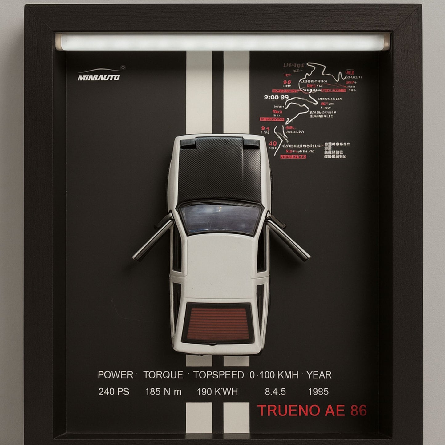 Cadre Auto 3D - Carblazz™