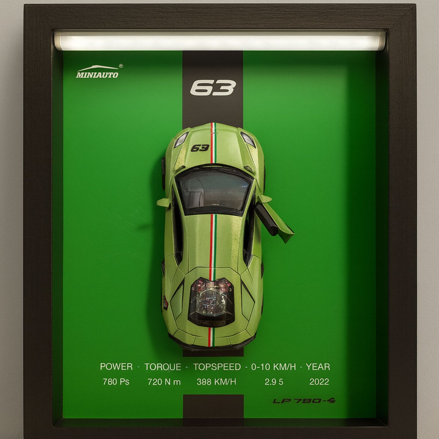 Cadre Auto 3D - Carblazz™
