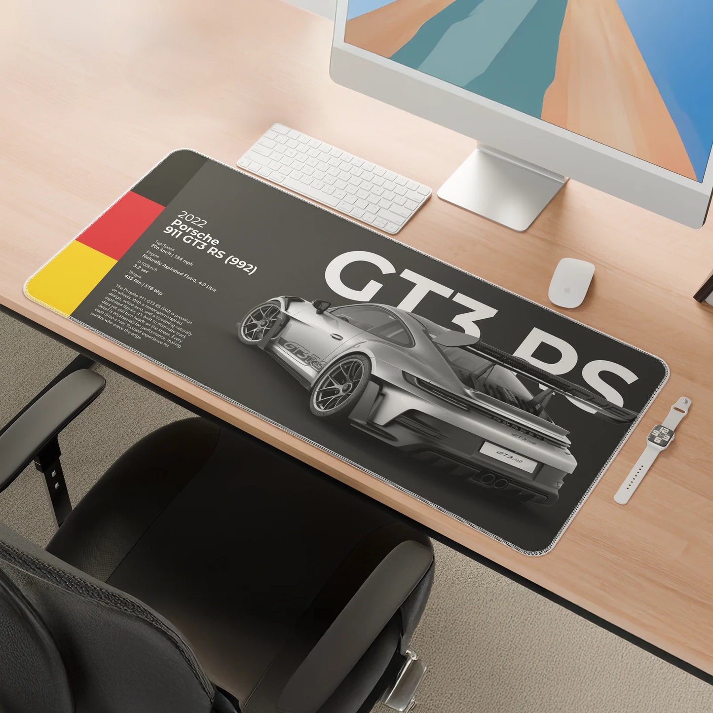 Porsche GT3RS - Tapis de souris