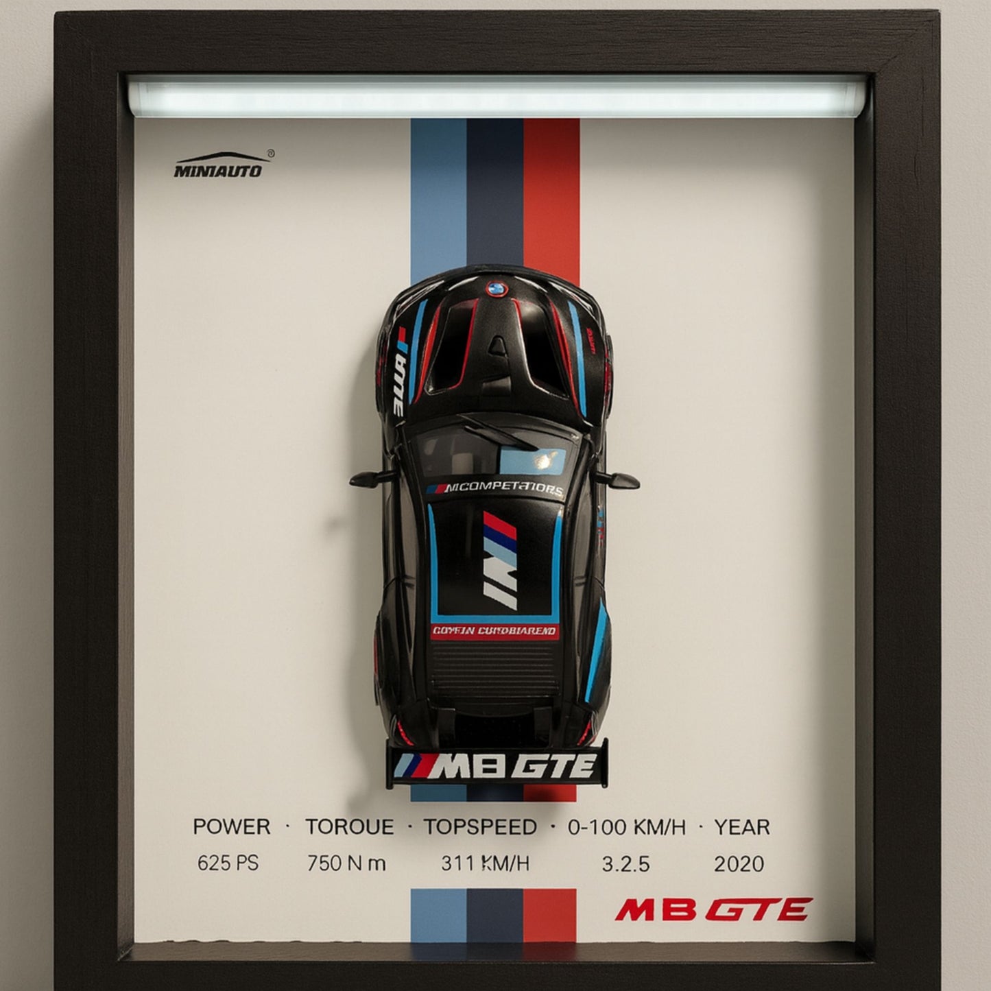 Cadre Auto 3D - Carblazz™