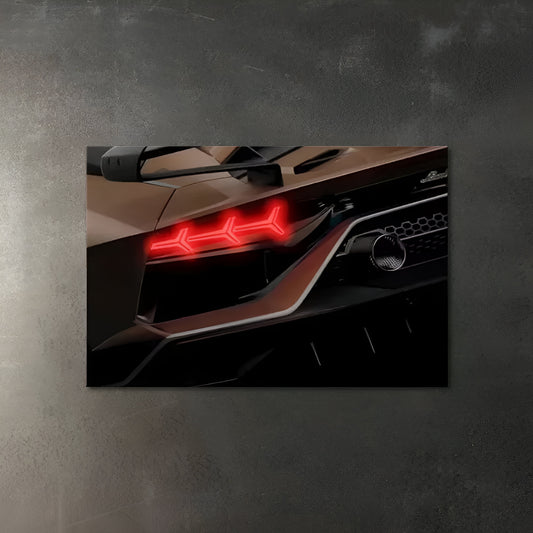 Tableau LED - Lamborghini Aventador SVJ